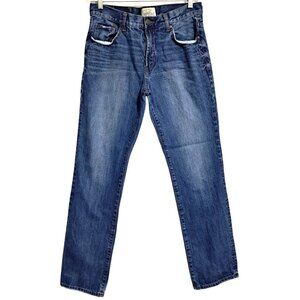 Aeropostale Jeans Mens Size 32x34 Essex Straight Leg Blue Denim Medium Wash Cott